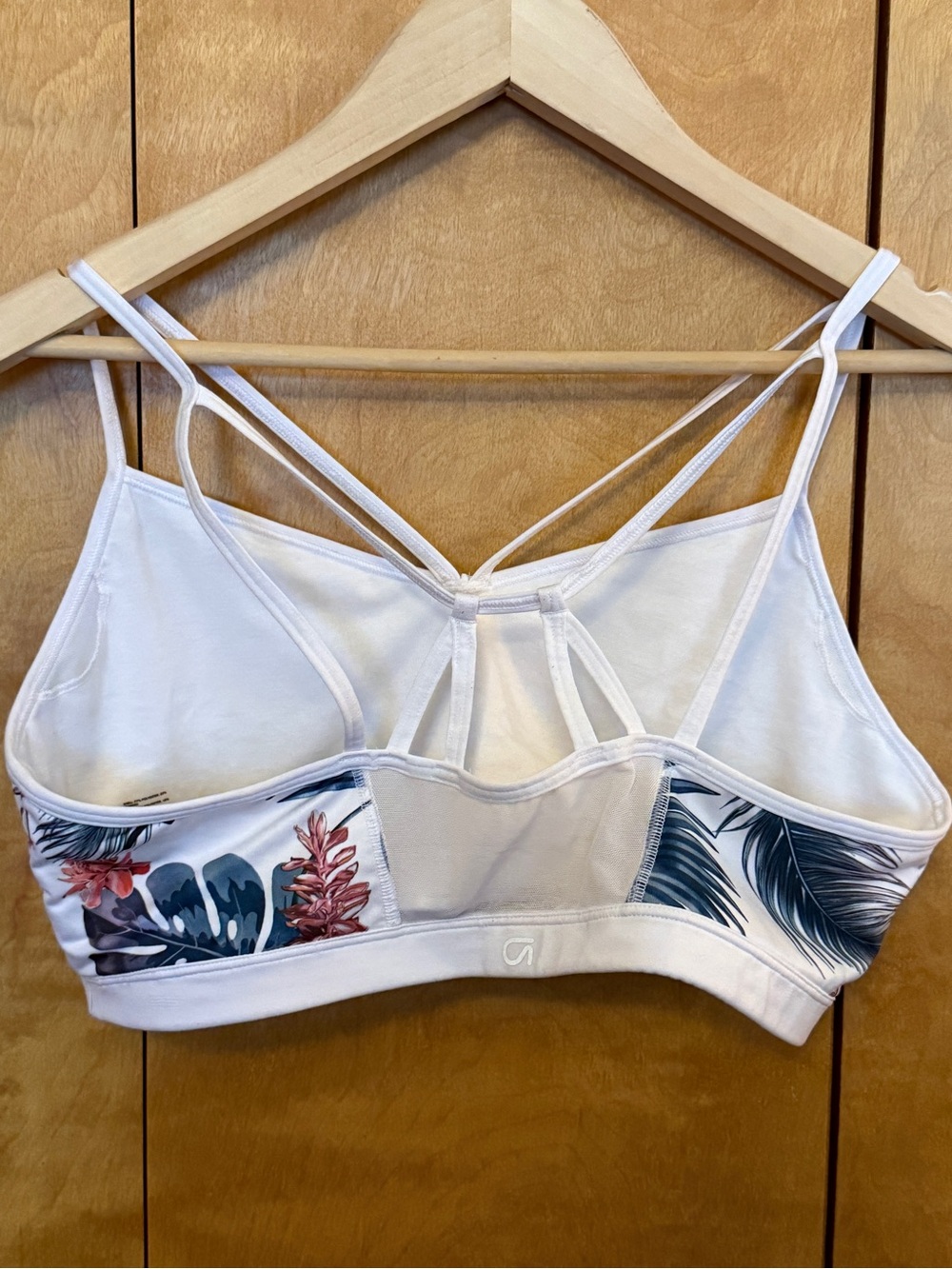 GAP Fit Bralette Tropical 🌴 Print Women Size Large